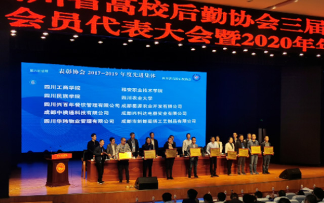 <b>喜訊丨成都中橫通科技有限公司獲“優(yōu)秀服務企業(yè)”殊榮！</b>